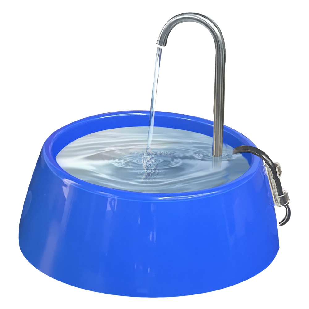 Fonte Seven Pet Little azul, com bico metálico
